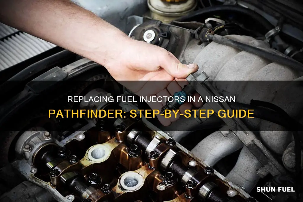 how to replace fuel injectors nissan pathfinder