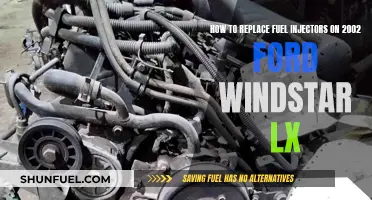 Replacing Fuel Injectors in a 2002 Ford Windstar LX