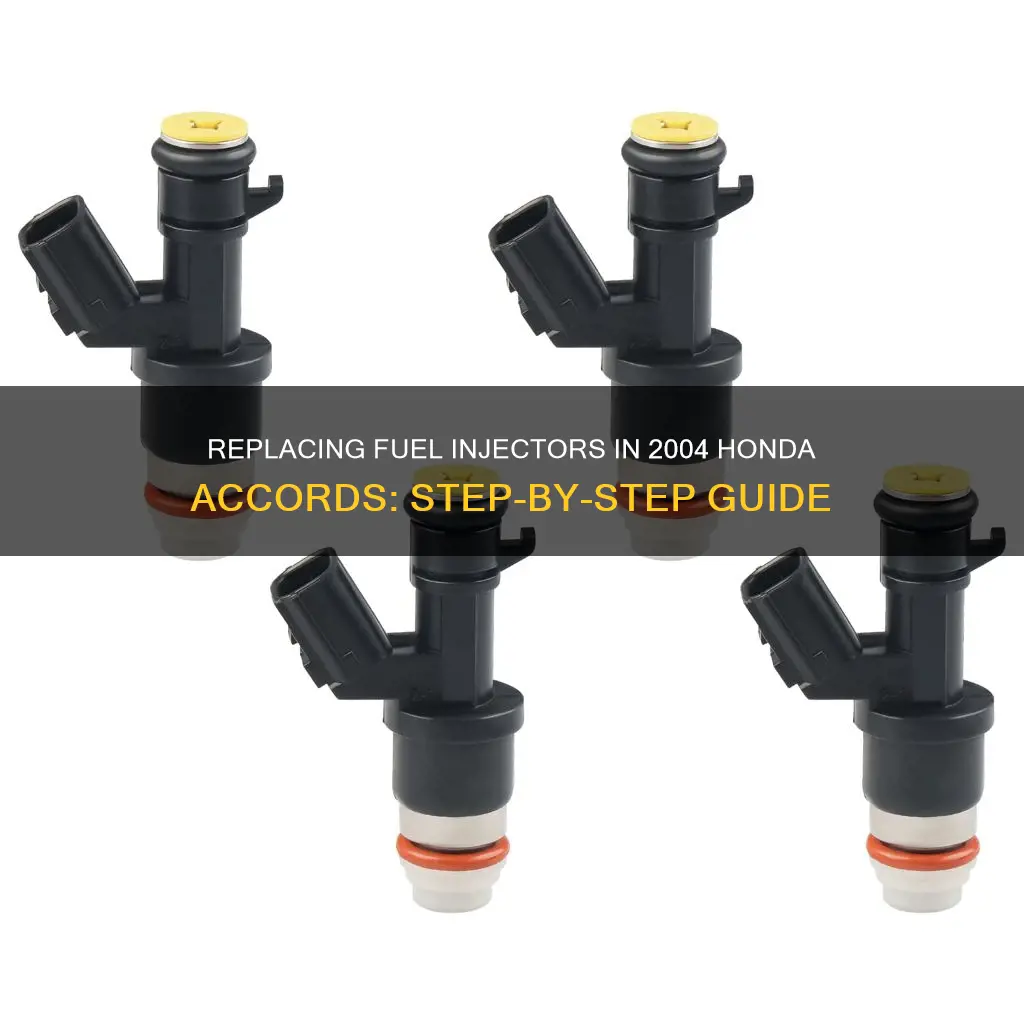 how to replace fuel injectors on 2004 honda accord