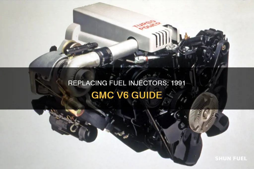 how to replace fuel injectors on a 1991 v6 gmc