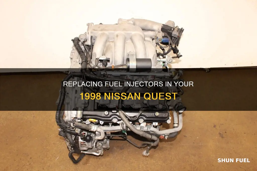 how to replace fuel injectors on a 1998 nissan quest