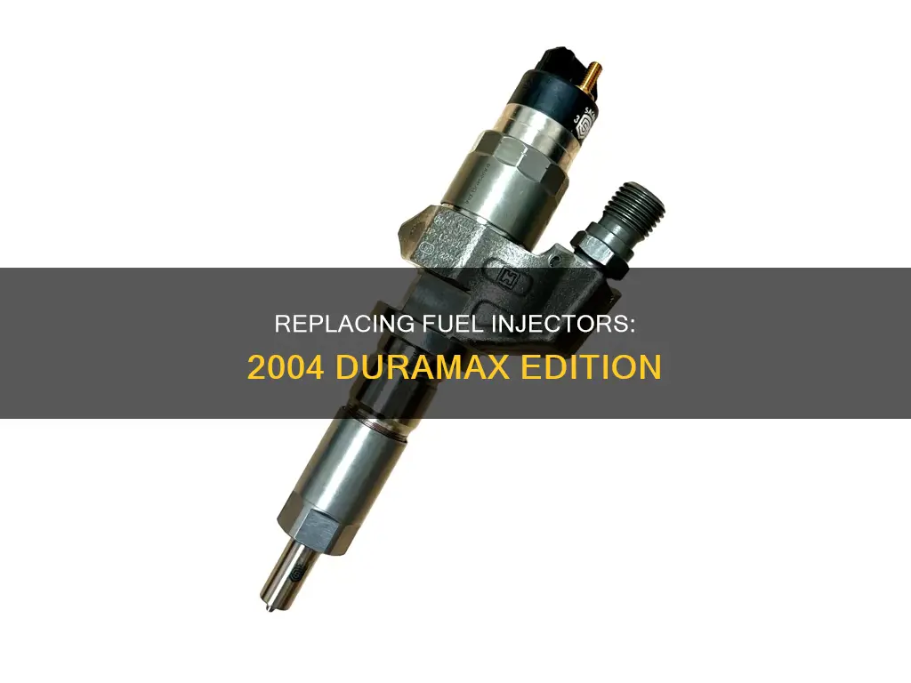 how to replace fuel injectors on a 2004 duramax