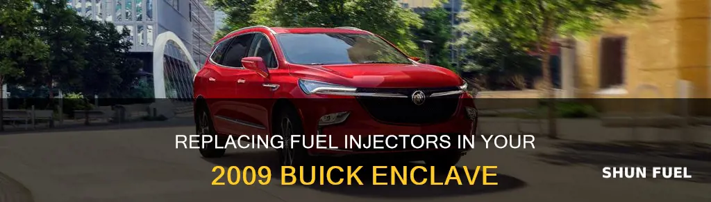 how to replace fuel injectors on a 2009 buick enclave