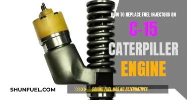 Replacing Fuel Injectors: C-15 Cat Engine Maintenance Guide