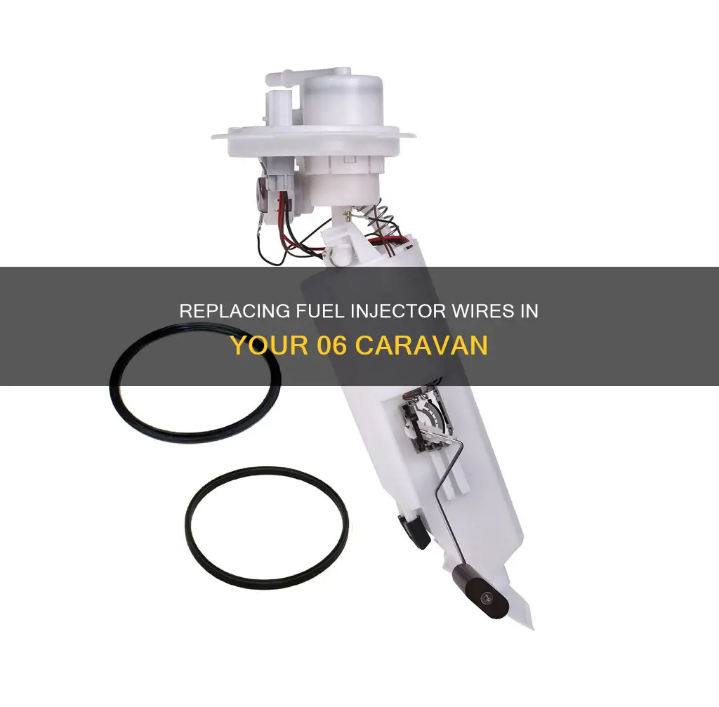 how to replace fuel injuctor wires on 06 caravan