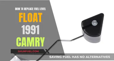 Replacing the Fuel Level Float in Your 1991 Camry