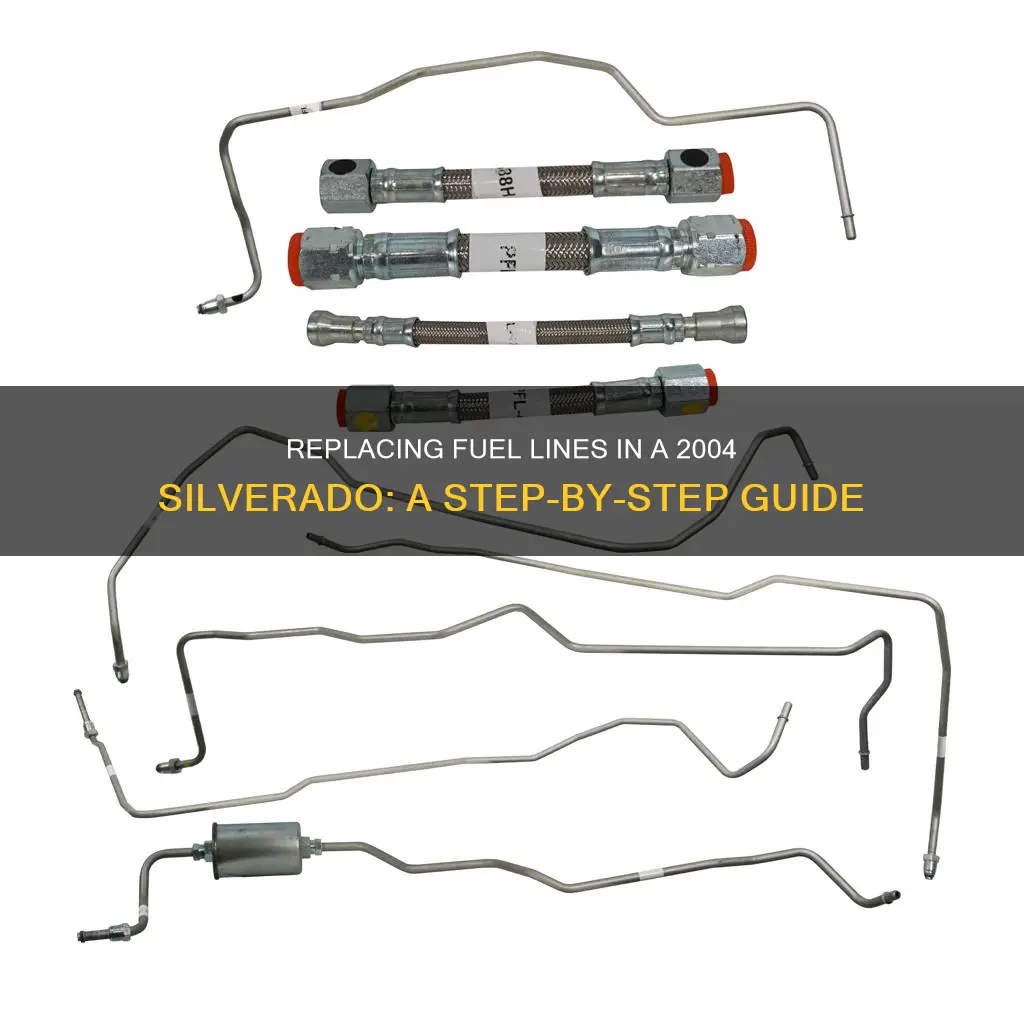 how to replace fuel line 2004 silverado