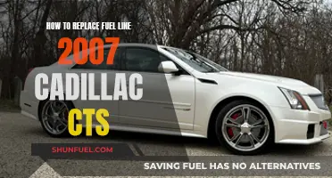 Replacing Fuel Lines: 2007 Cadillac CTS Step-by-Step Guide