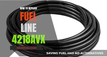 Replacing Fuel Line in 4218AVX: A Step-by-Step Guide