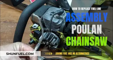 Replacing Fuel Line Assembly in Poulan Chainsaws: Step-by-Step Guide