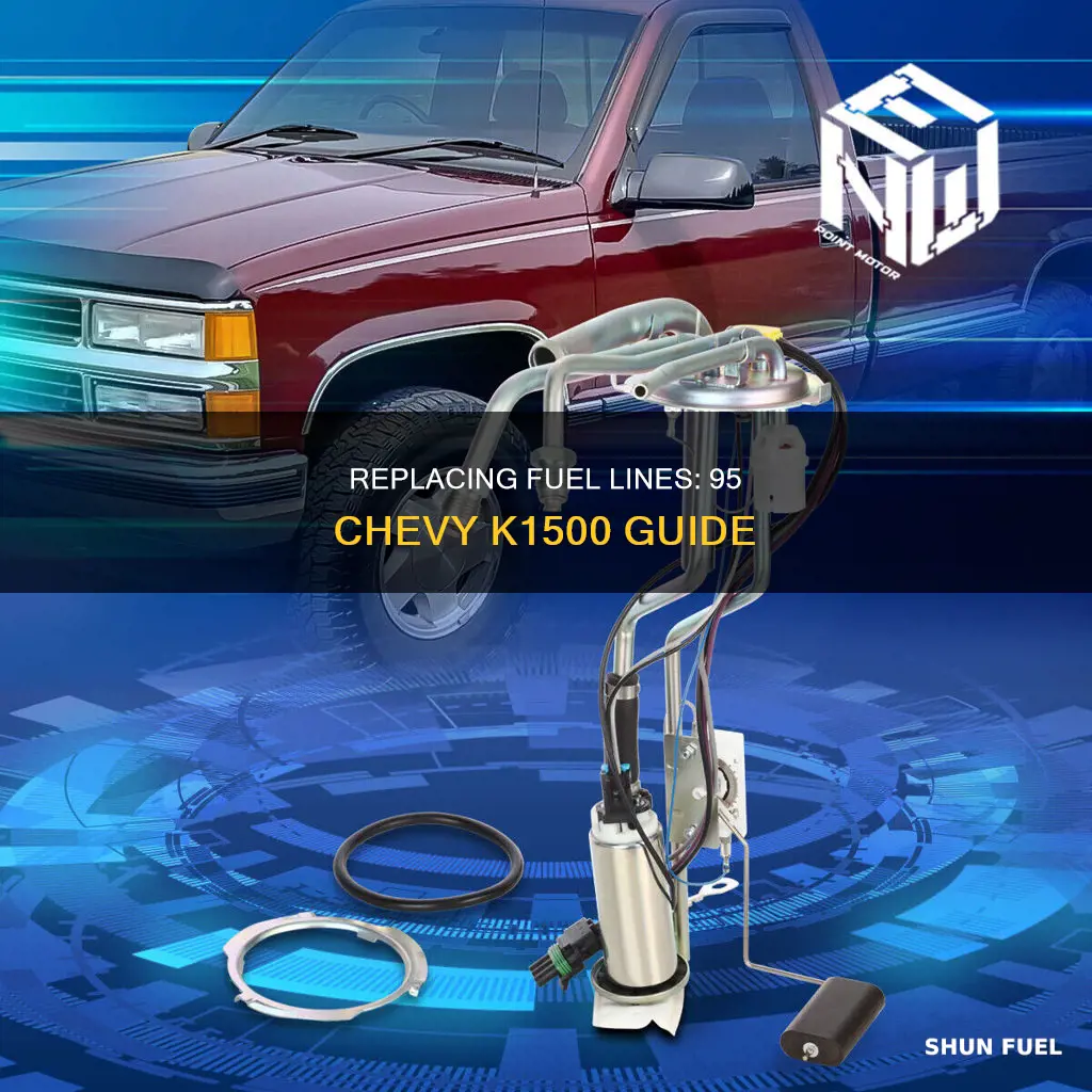 how to replace fuel line chevy 95 k1500