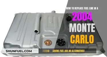 Replacing Fuel Lines in a 2004 Monte Carlo: DIY Guide