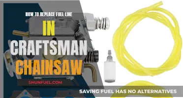 Craftsman Chainsaw Fuel Line: Easy Replacement Guide