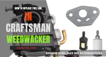 Craftsman Weedwacker: Replacing the Fuel Line