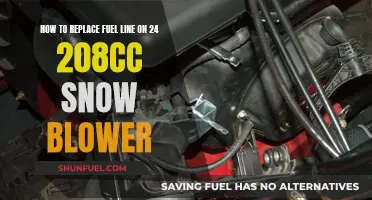 Replacing Fuel Line on a 208cc Snow Blower: Step-by-Step Guide