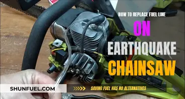 Replacing the Fuel Line on Your Earthquake Chainsaw