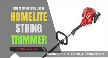 Replacing Fuel Line on Homelite Trimmer: A Step-by-Step Guide