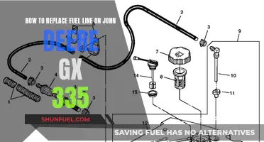 Replacing the Fuel Line on John Deere GX 335: A Step-by-Step Guide