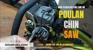 Replacing Poulan Chainsaw's Fuel Line: Step-by-Step Guide