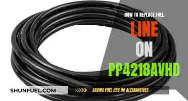 Replacing the Fuel Line on Your PP4218AVHD: A Step-by-Step Guide