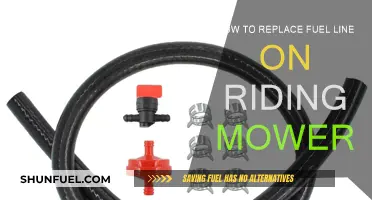 Riding Mower Fuel Line Replacement: A Step-by-Step Guide