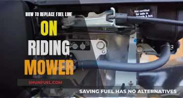 Replacing Fuel Line on Riding Mower: Step-by-Step Guide