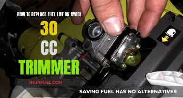 Replacing the Fuel Line on Your Ryobi 30cc Trimmer