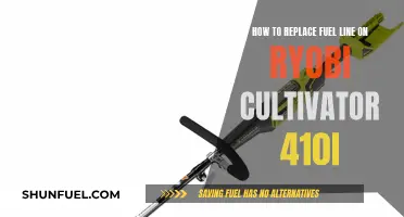 Replacing the Fuel Line on Your Ryobi Cultivator 410i