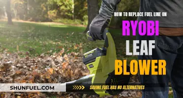 Replacing Fuel Line on Ryobi Leaf Blower: Step-by-Step Guide