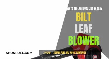 Replacing Fuel Line on Troy Bilt Leaf Blower: Step-by-Step Guide