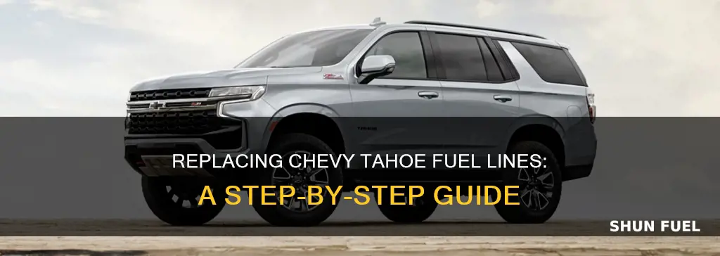 how to replace fuel lines chevy tahoe