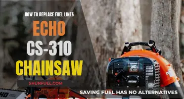 Replacing Fuel Lines in Echo CS-310 Chainsaws: A Step-by-Step Guide