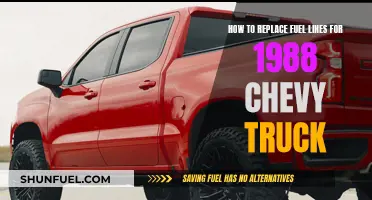 Replacing Fuel Lines: 1988 Chevy Truck Maintenance Guide