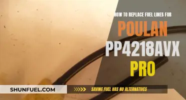 Replacing Poulan PP4218AVX Pro Fuel Lines: A Step-by-Step Guide