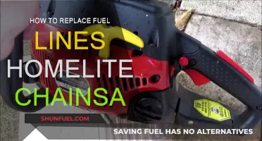 Fixing Fuel Lines: A Guide to Replacing Homelite Chainsaw Lines