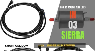 Replacing Fuel Lines in Your '03 Sierra: A Step-by-Step Guide