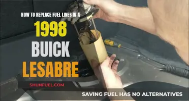 Replacing Fuel Lines in Your 1998 Buick LeSabre