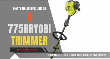 Replacing Fuel Lines: Ryobi 775r Trimmer Maintenance Guide