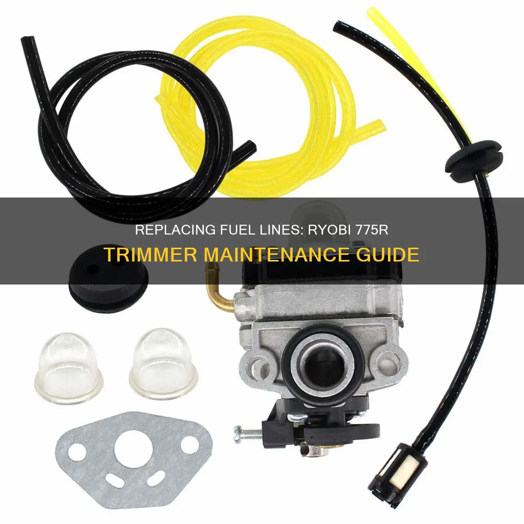 how to replace fuel lines on a 775rryobi trimmer