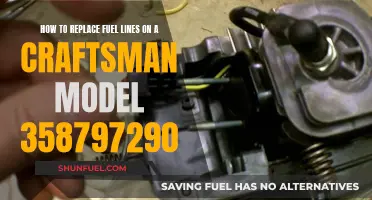 Craftsman Model 358797290: Replacing Fuel Lines Like a Pro