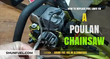 Poulan Chainsaw Fuel Line Replacement: A Step-by-Step Guide