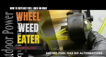 Replacing Fuel Lines: High Wheel Weed Eater Maintenance