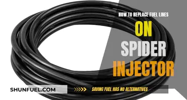 Replacing Fuel Lines: Spider Injector Maintenance Guide