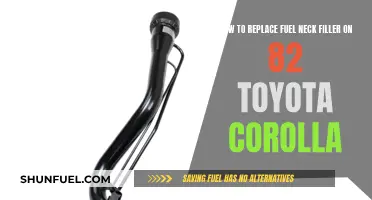 Replacing the Fuel Neck Filler in Your Classic Corolla