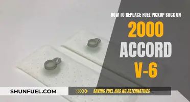 Replacing Fuel Pickup Sock in 2000 Accord V-6: Step-by-Step Guide