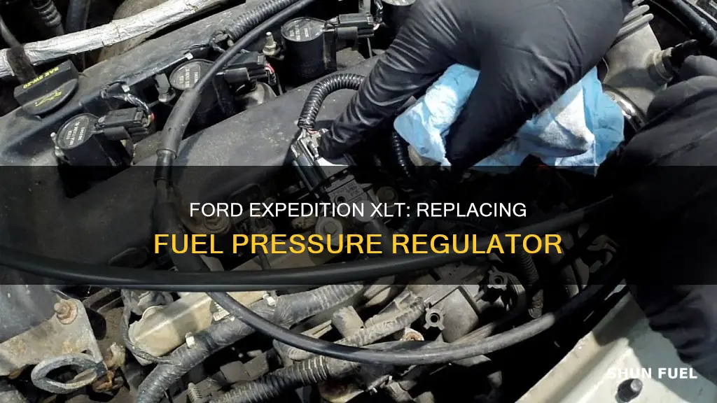 how to replace fuel pressure regulator 2000 ford expedition xlt