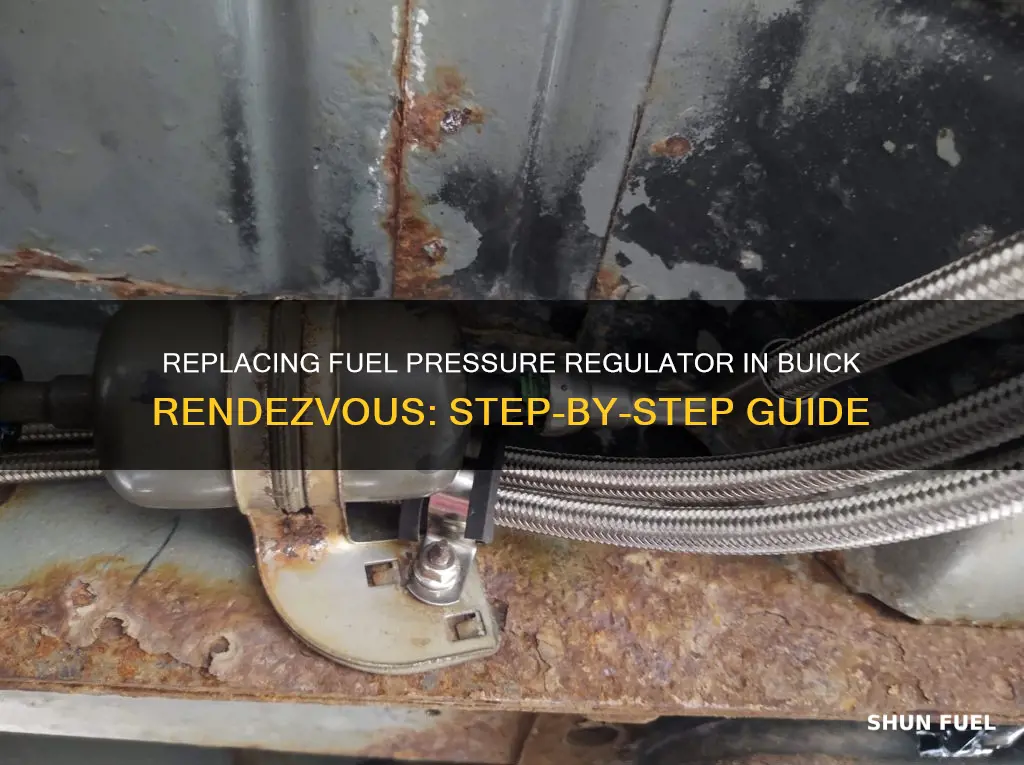 how to replace fuel pressure regulator 2005 buick rendezvous