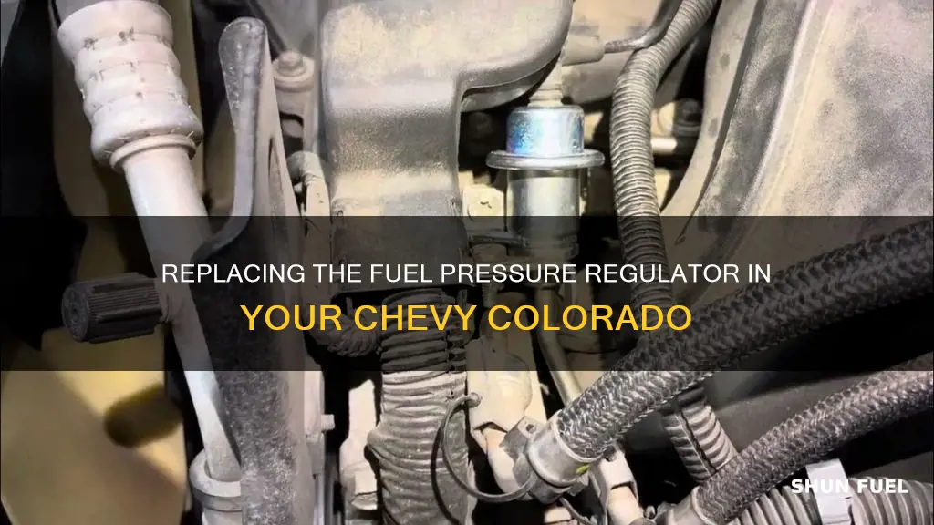 how to replace fuel pressure regulator chevy colorado