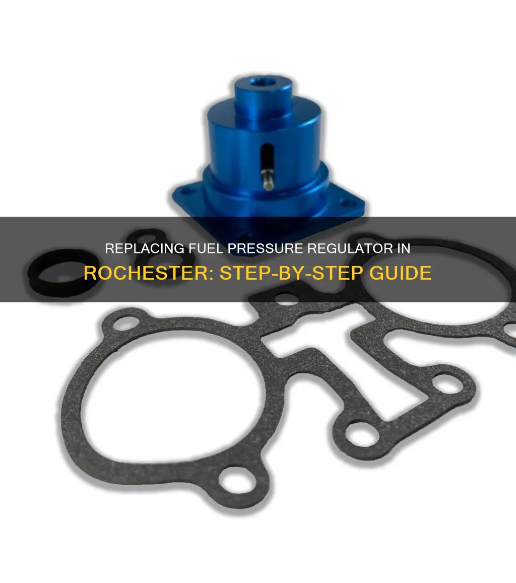 how to replace fuel pressure reulator in rochester