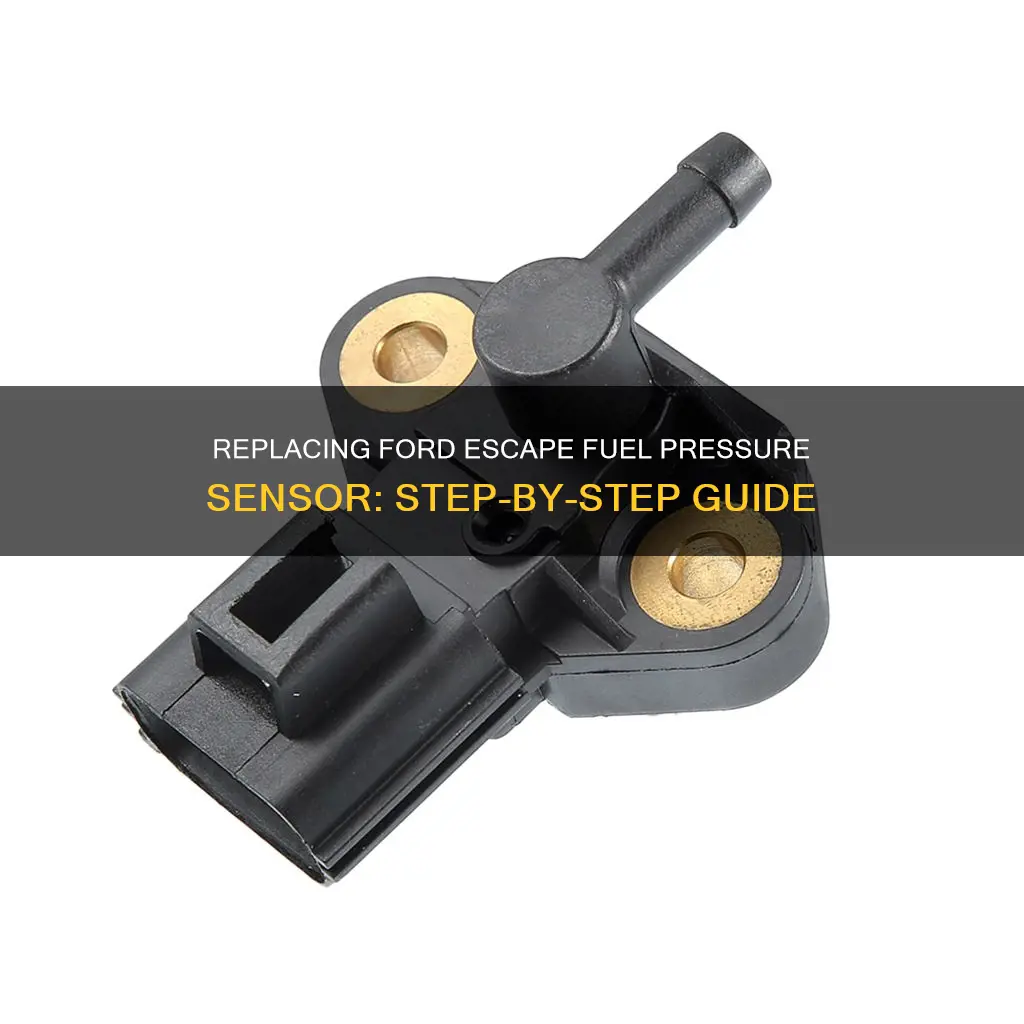 how to replace fuel pressure sensor ford escape